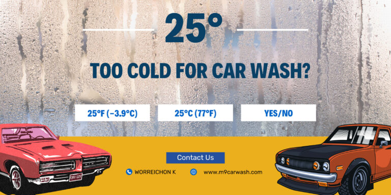 Is 25 Degrees Too Cold for Car Wash (25°F (-3.9°C) Expert Advice