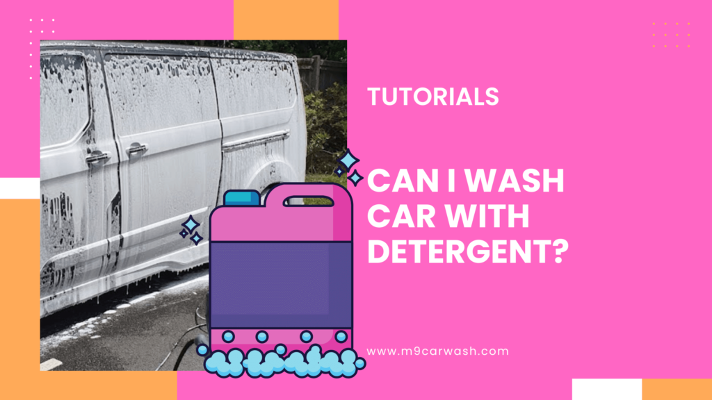 Can I Wash My Car with Laundry Detergent